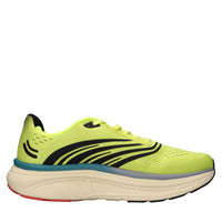 Sneakers in ecopelle e tessuto 