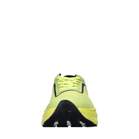 Sneakers in ecopelle e tessuto 