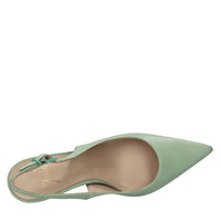 Décolléte slingback in pelle 