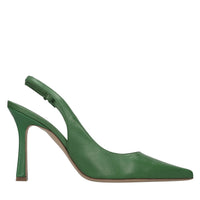 Décolléte slingback in pelle 