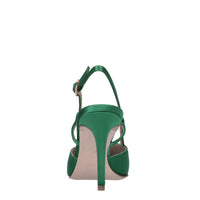 Décolleté slingback in raso 