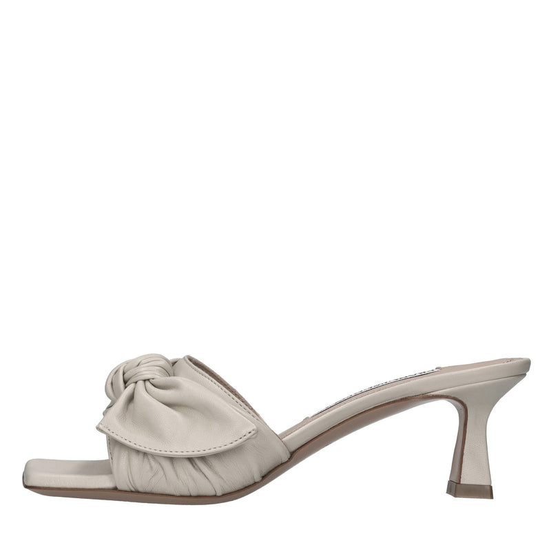 Mules in pelle 