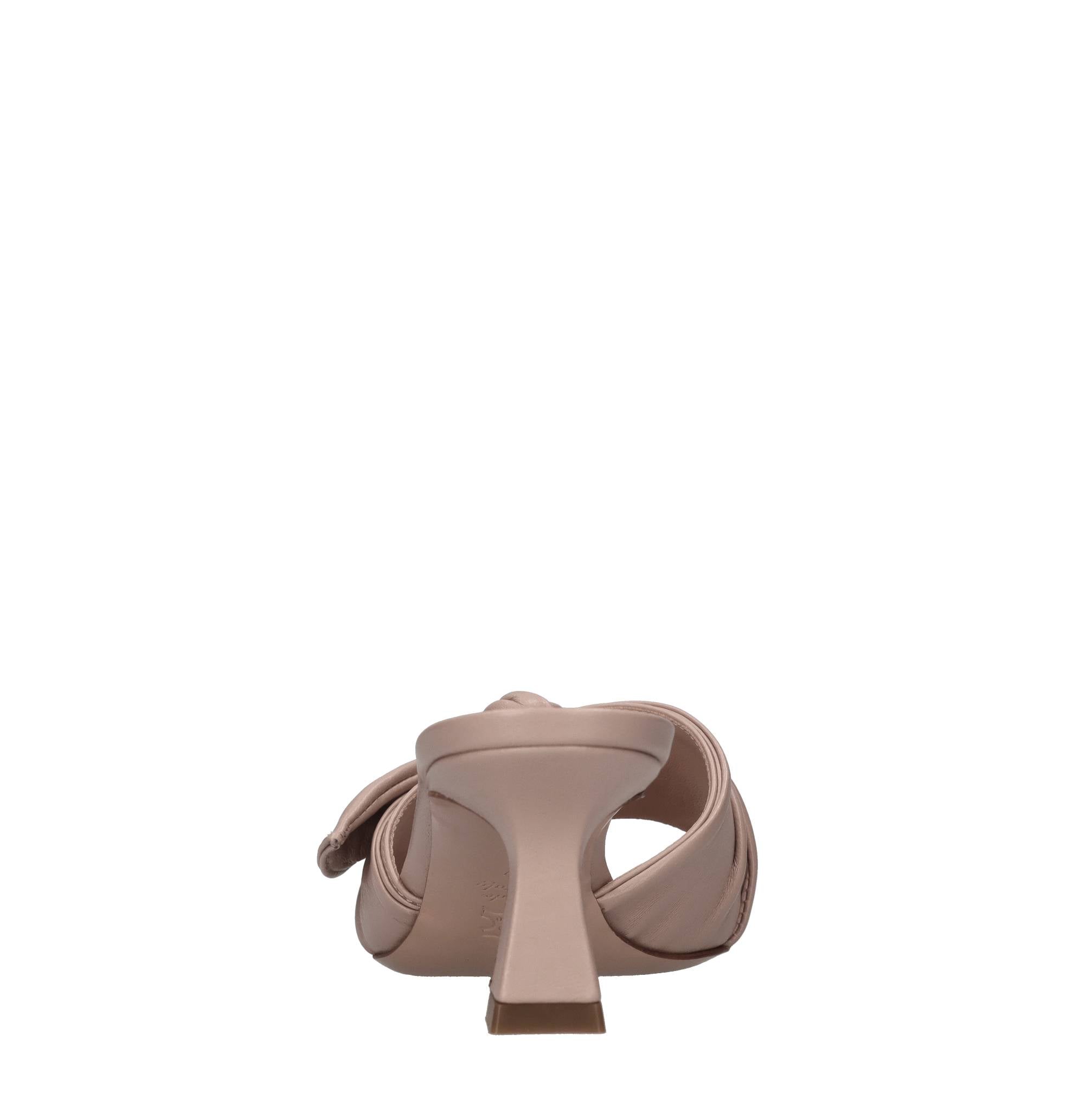 Mules in pelle 