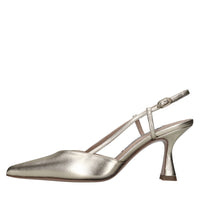 Décolléte slingback in pelle 