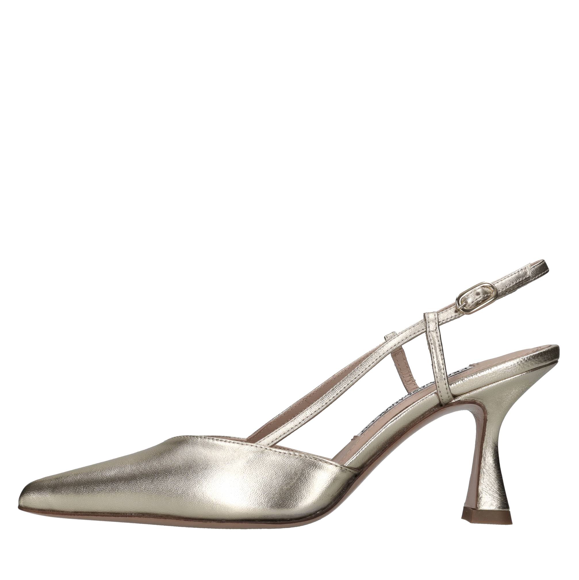 Décolléte slingback in pelle 