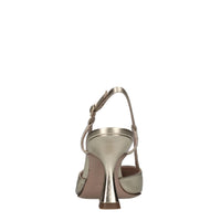 Décolléte slingback in pelle 