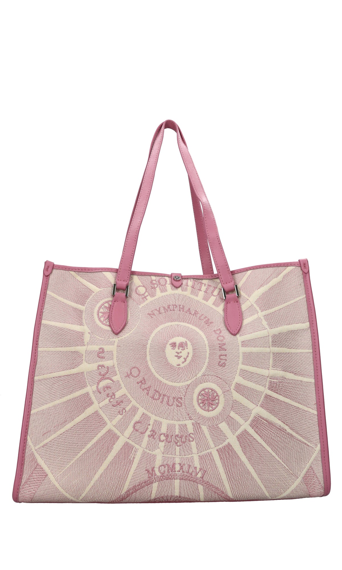 Borsa in tessuto ed ecopelle 