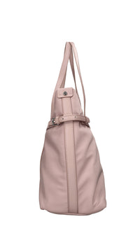 Borsa in tessuto ed ecopelle 