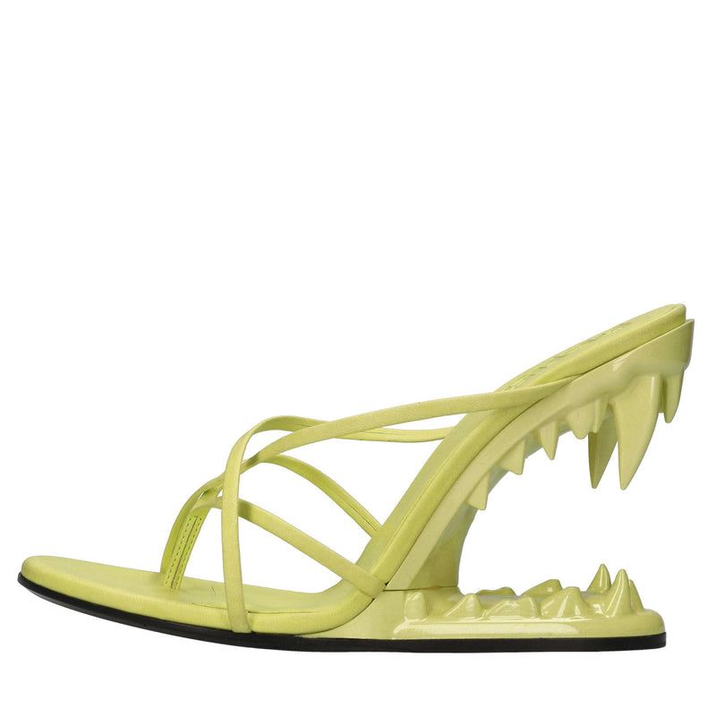Mules Morso Metallic Thong in ecopelle 