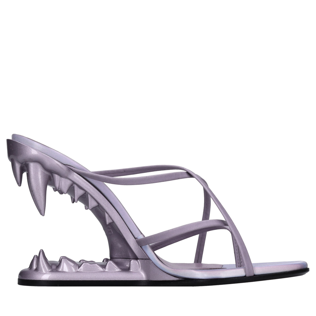 Mules Morso Metallic Thong in ecopelle 