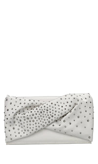 Borsa in raso e strass 