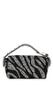 GEDEBE Satin and rhinestone mini bag