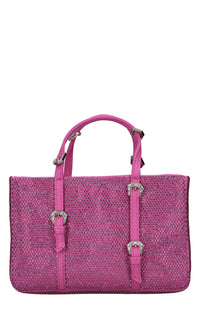 Borsa in raso e strass 