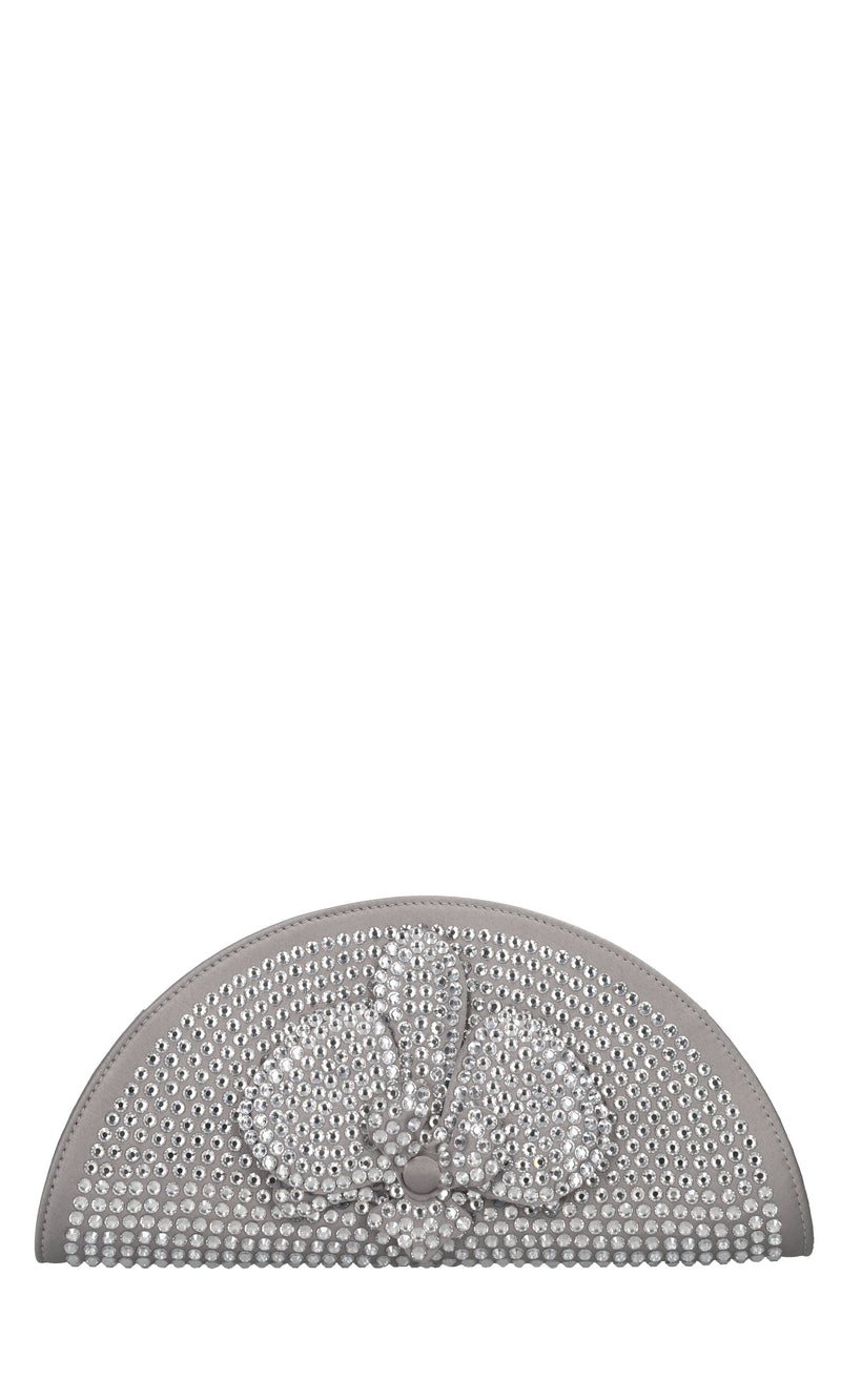 Borsa in raso e strass 