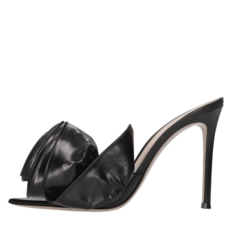 Mules in pelle 