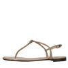 GIUSEPPE ZANOTTI Flat Muse in pelle
