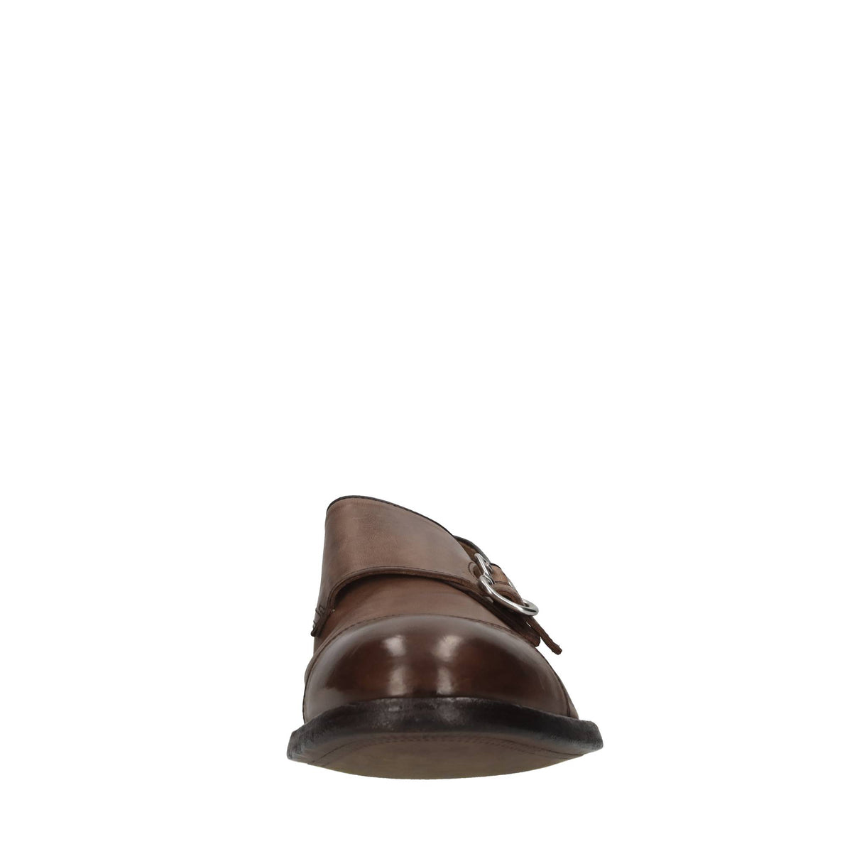 Mocassini doppia fibbia in pelle 