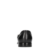 Mocassini doppia fibbia in pelle 