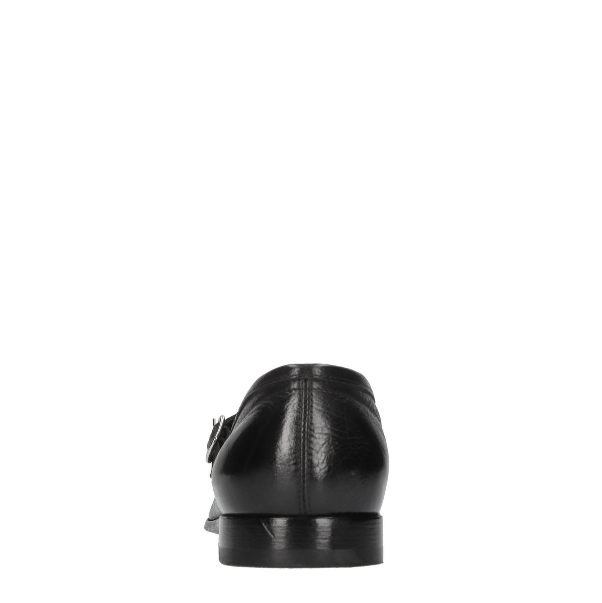 Mocassini doppia fibbia in pelle 