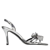 Sandali in ecopelle e strass 