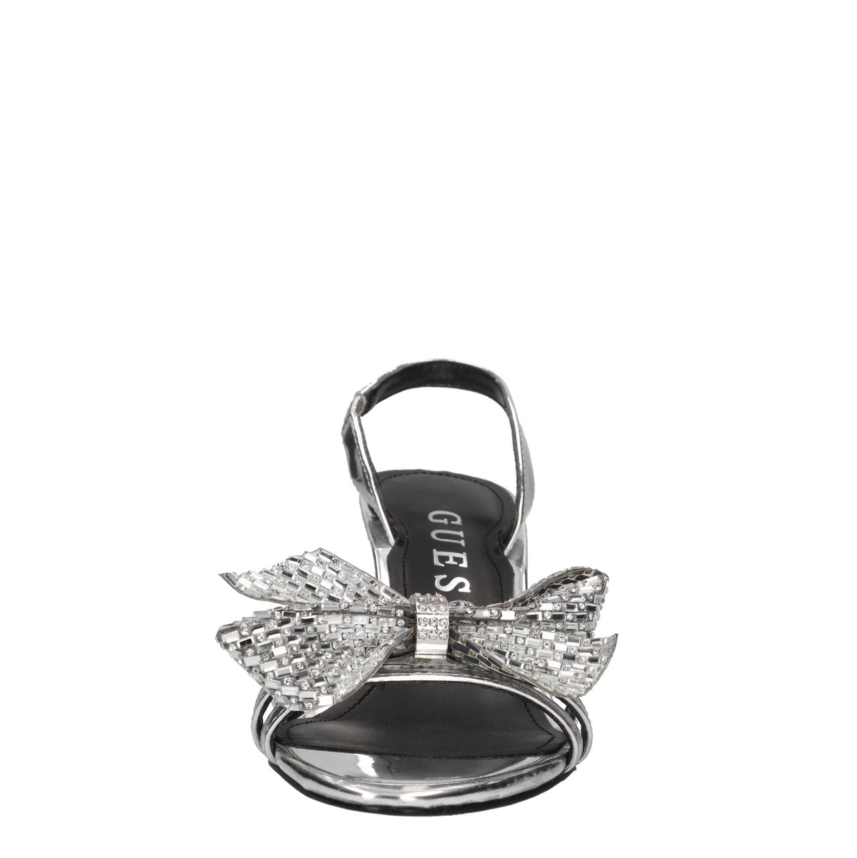 Sandali in ecopelle e strass 