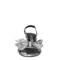 Sandali in ecopelle e strass 