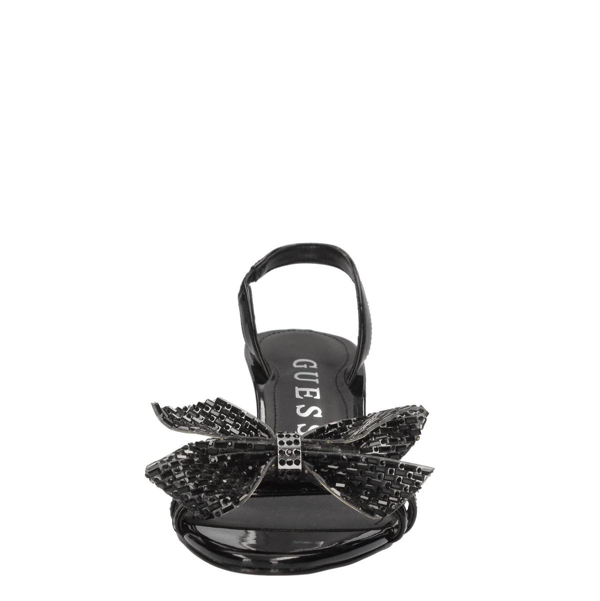 Sandali in ecopelle e strass 