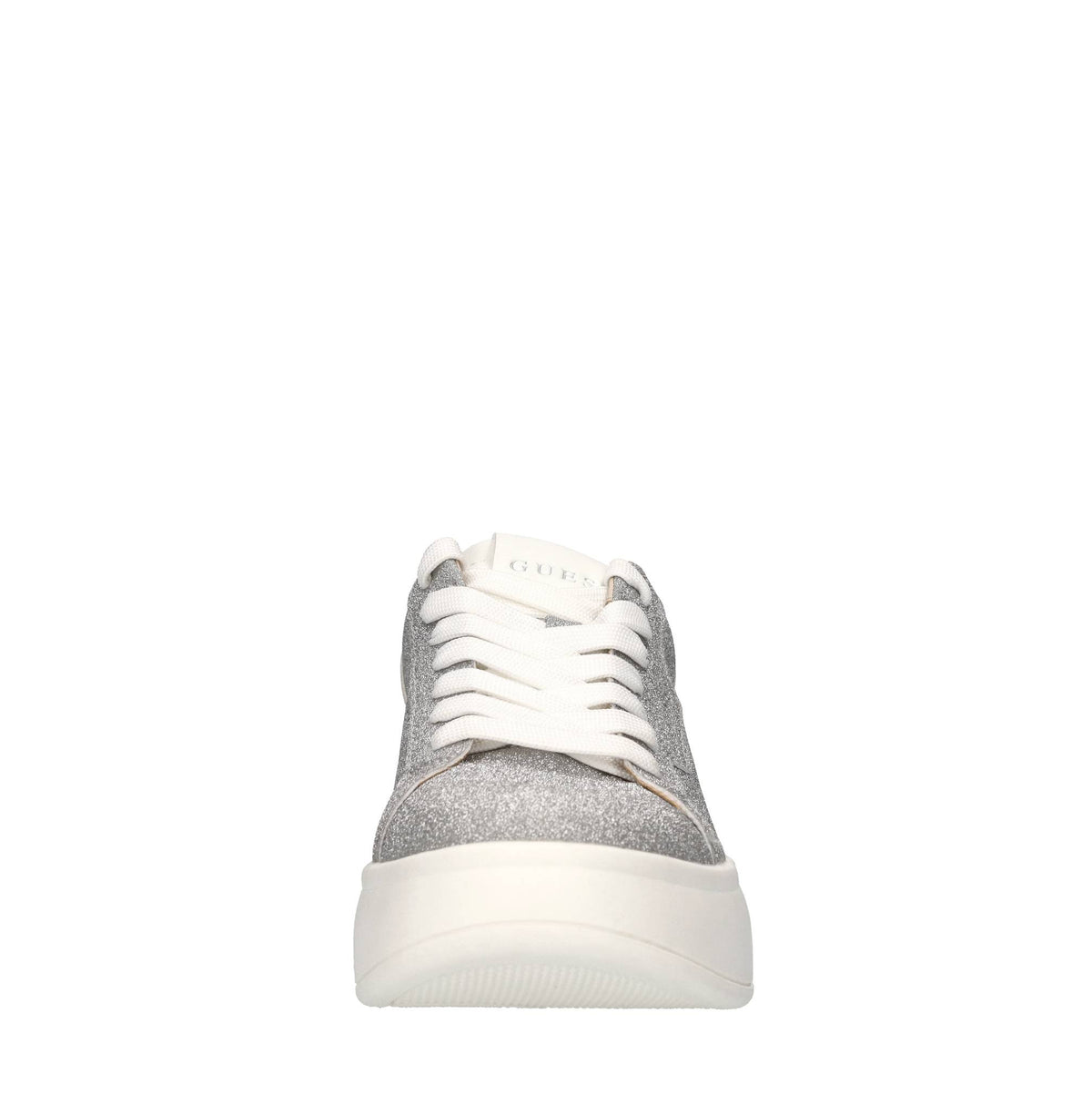 Sneakers in pelle e microglitter 