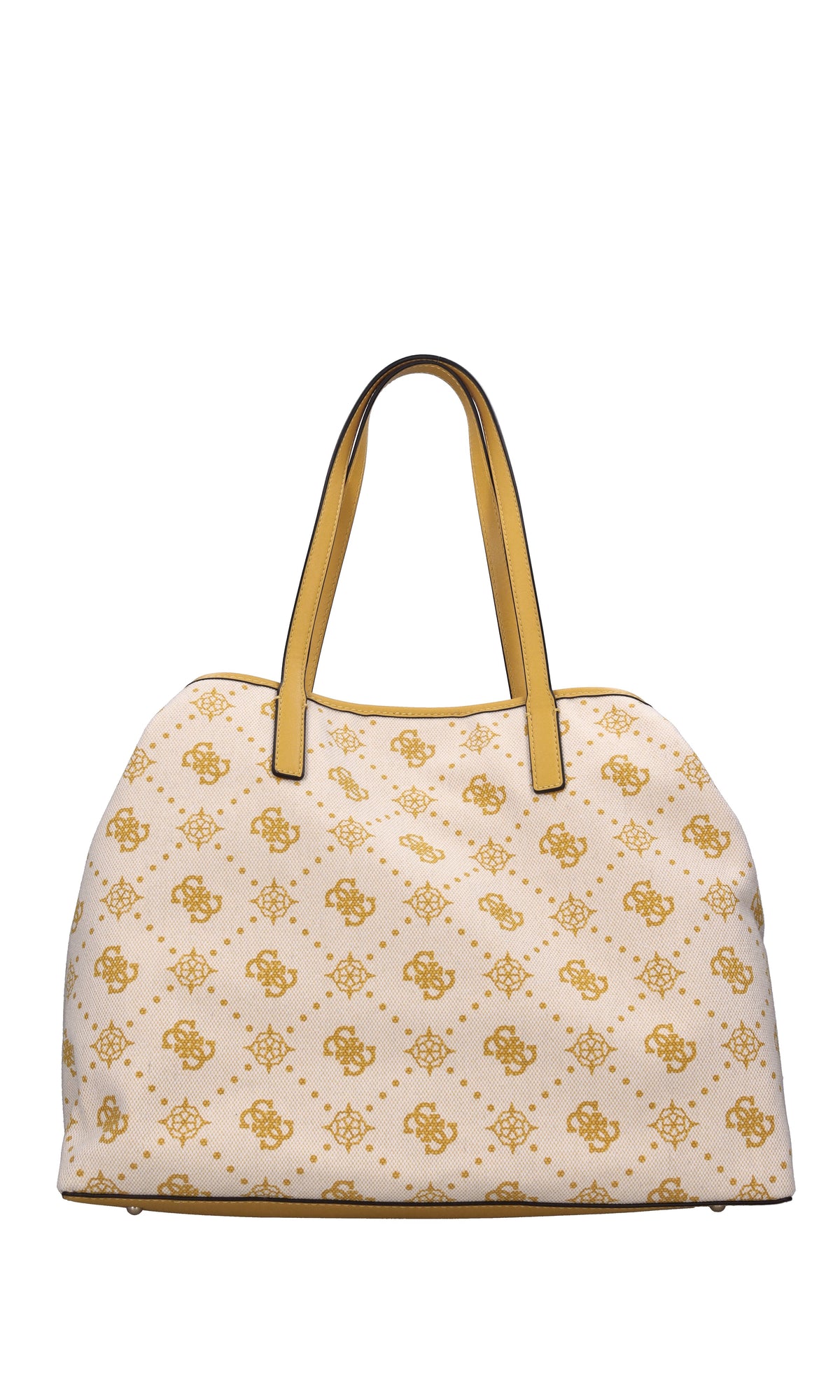 Borsa in ecopelle e tessuto 