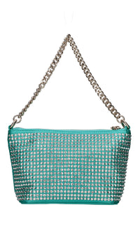 Borsa in raso e strass 