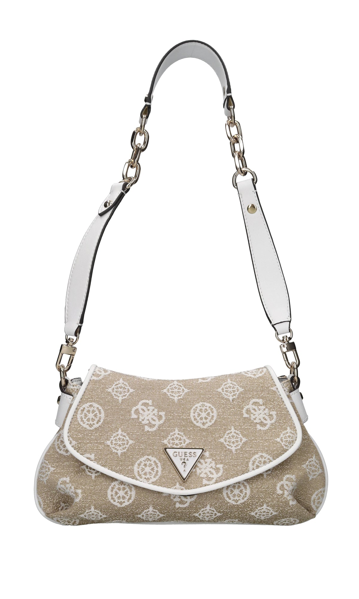 Borsa Beyza in ecopelle e tessuto 