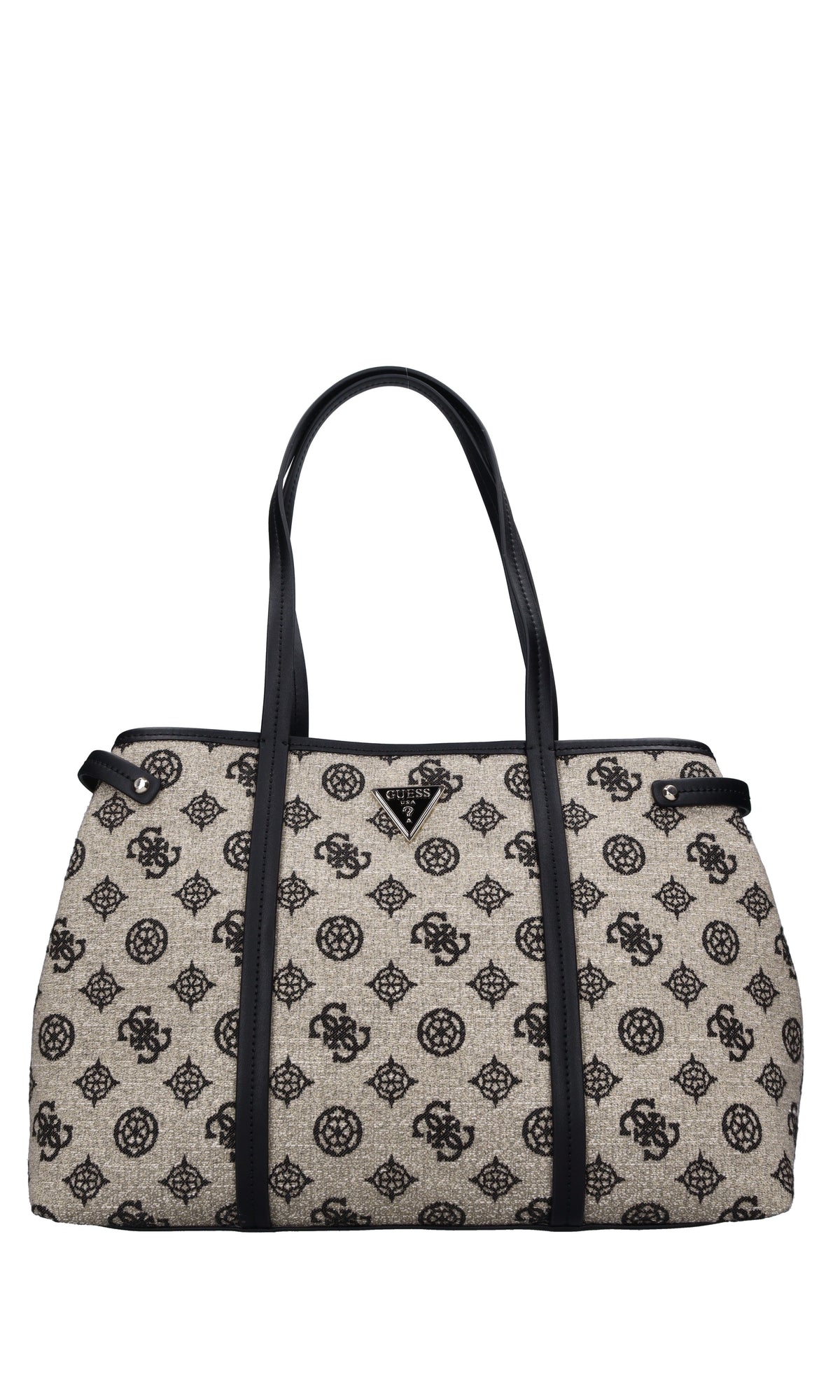 Borsa in tessuto ed ecopelle 