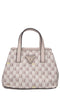 GUESS Borsa in ecopelle G Wave stampa geometrica