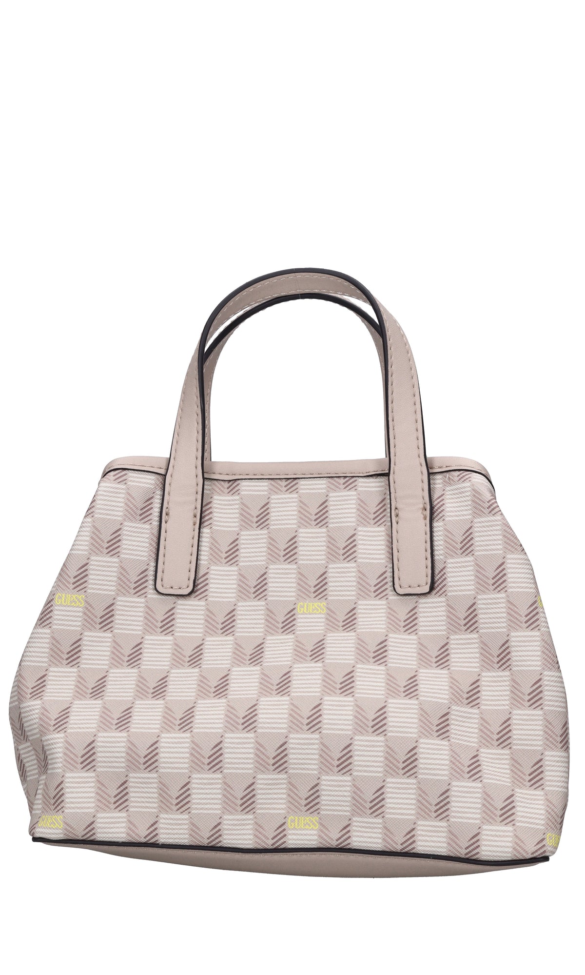 Borsa in ecopelle G Wave stampa geometrica 