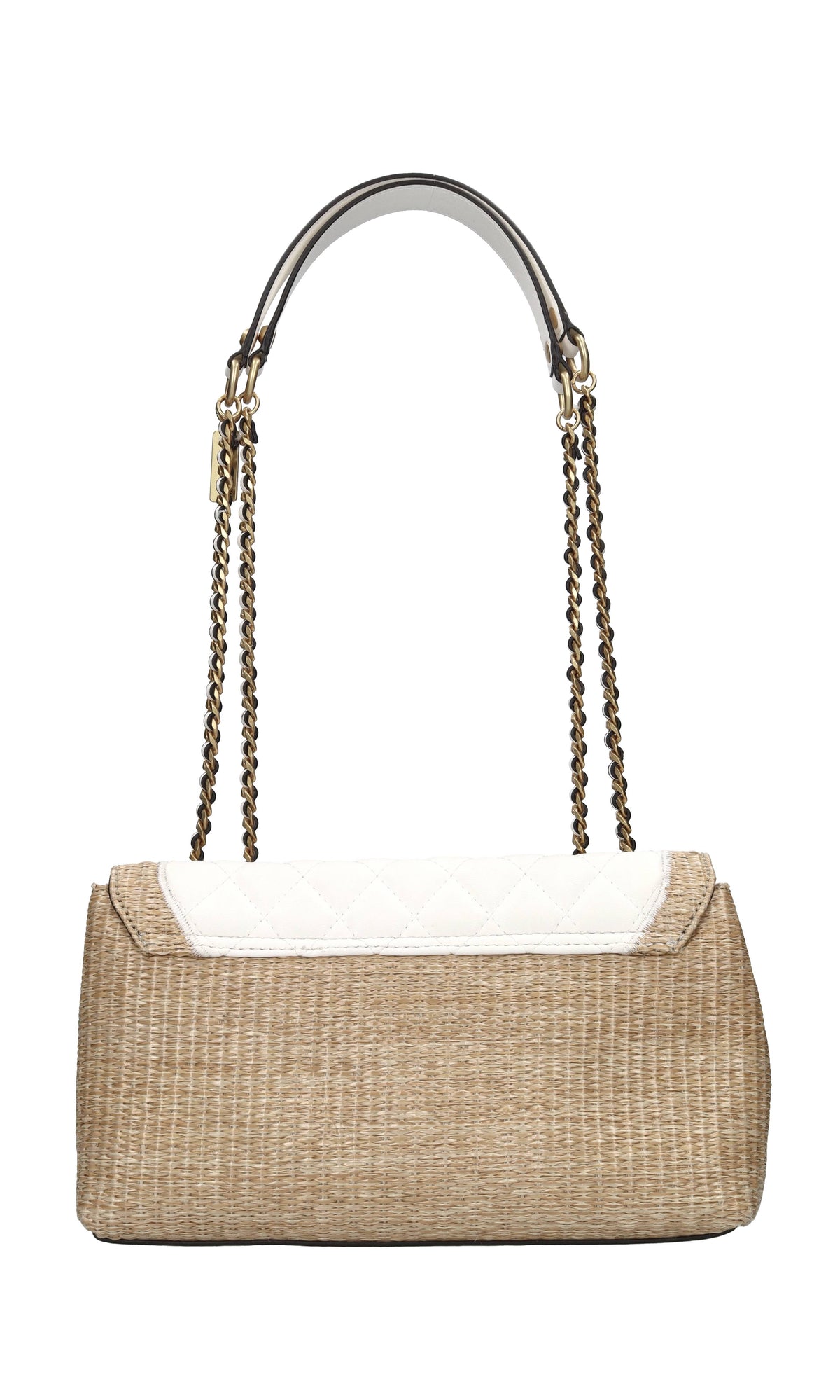 Borsa in ecopelle e rafia 