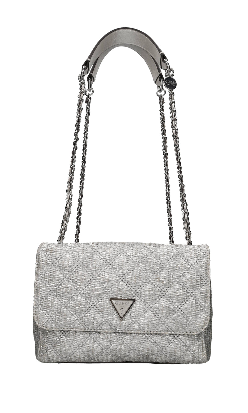 Borsa in ecopelle e rafia 