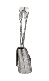 Borsa in ecopelle e rafia 