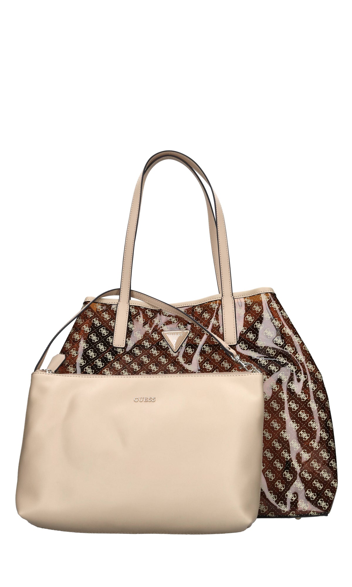 Borsa in ecopelle e pvc 