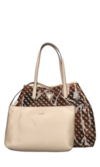 Borsa in ecopelle e pvc 