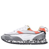 HIDNANDER Leather and Fabric Sneakers