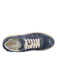 Sneakers in denim 