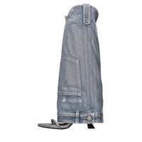 Sandali in denim 