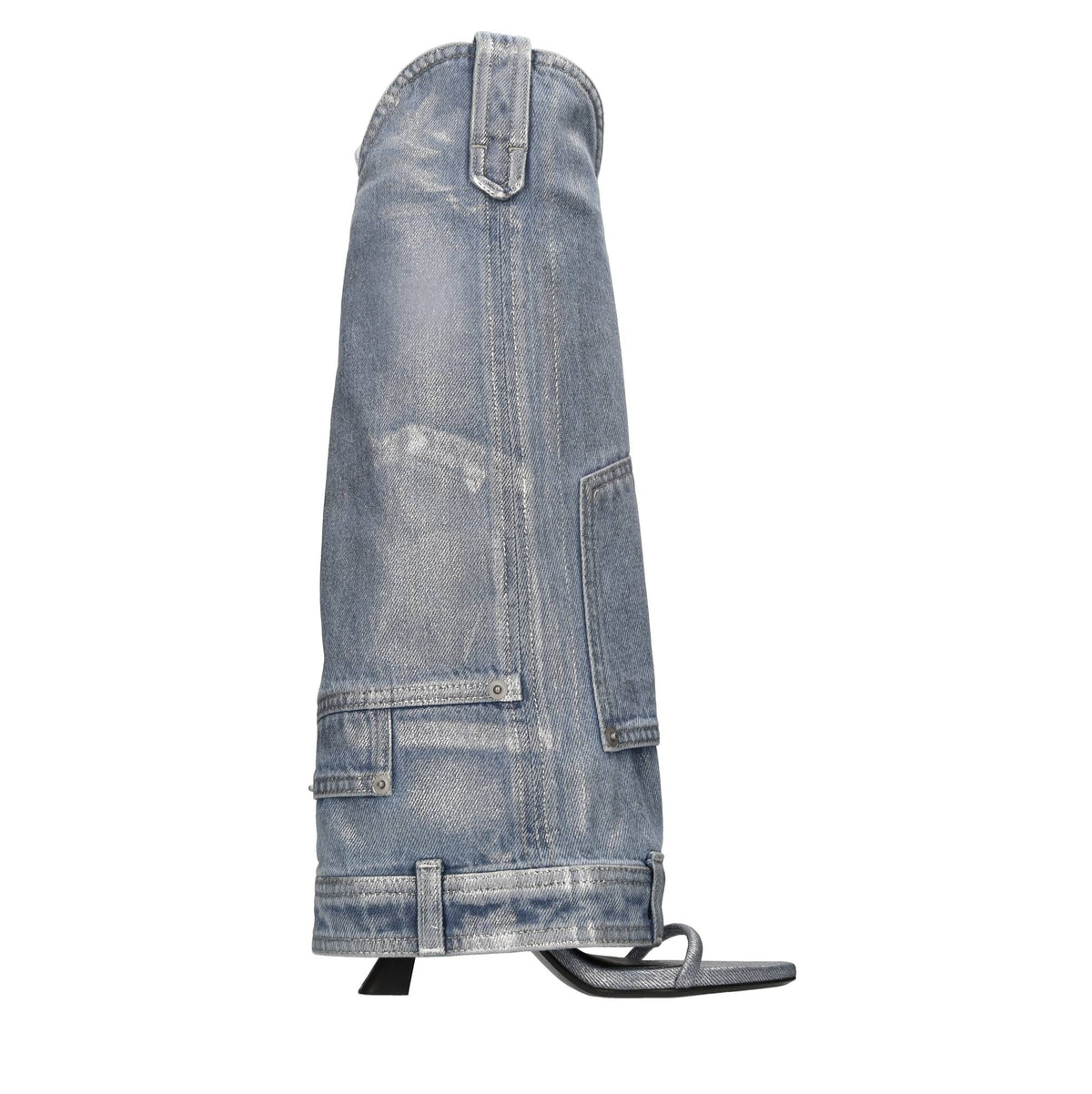 Sandali in denim 