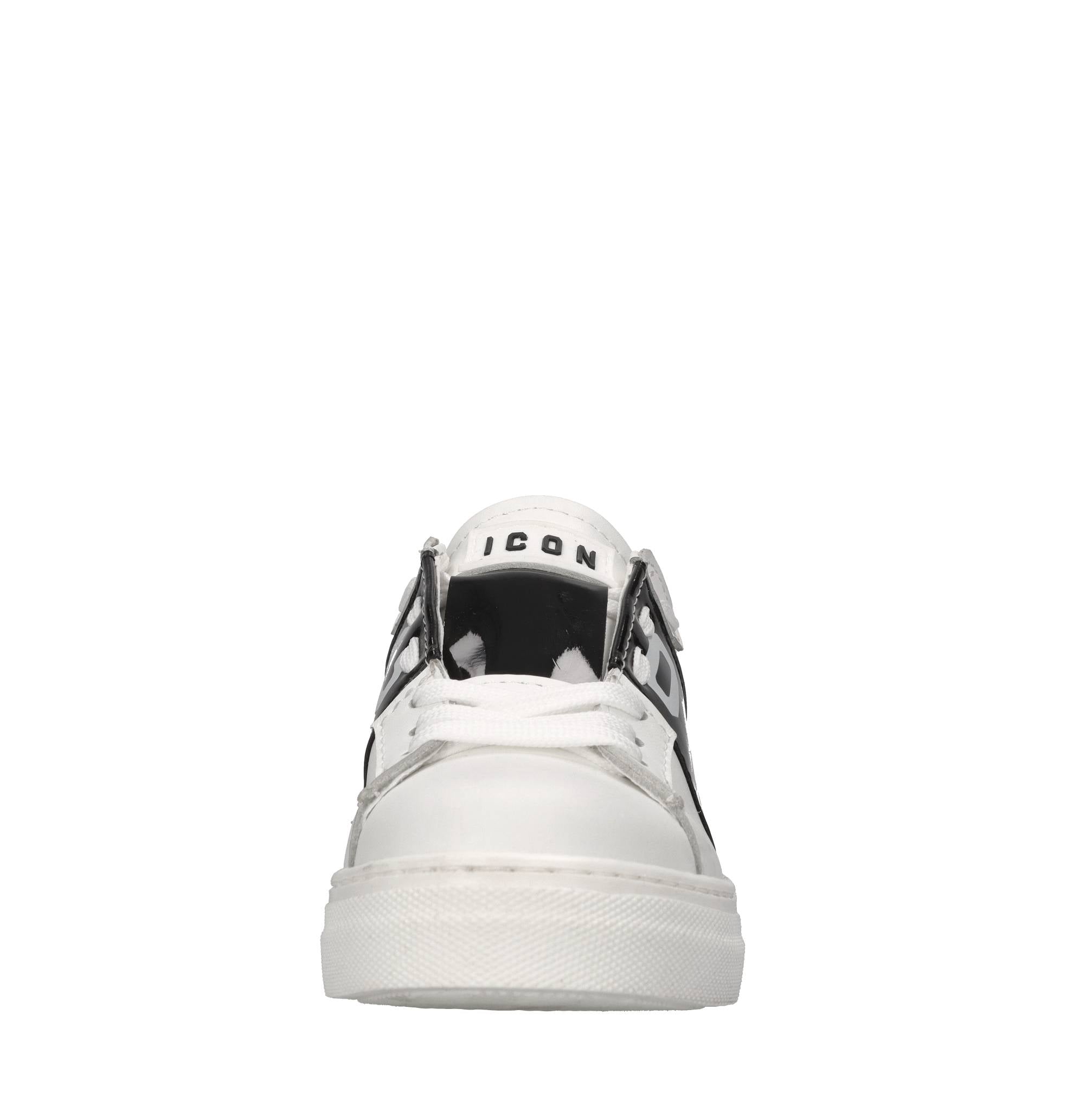 Sneakers in pelle e vernice 