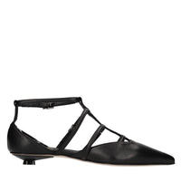 Ballerine in pelle 