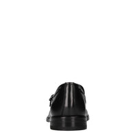 Mocassini doppia fibbia in pelle 