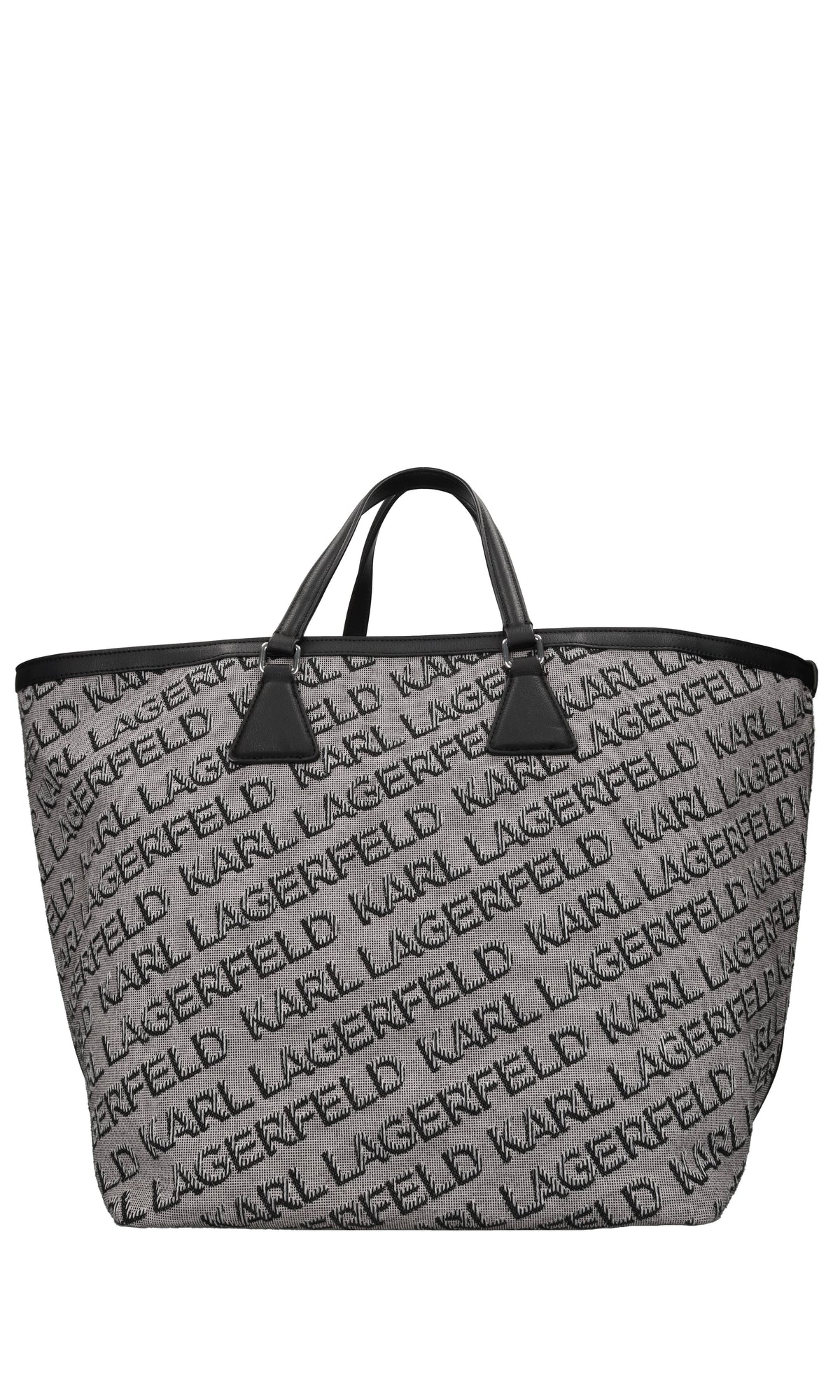 Borsa in tessuto ed ecopelle 