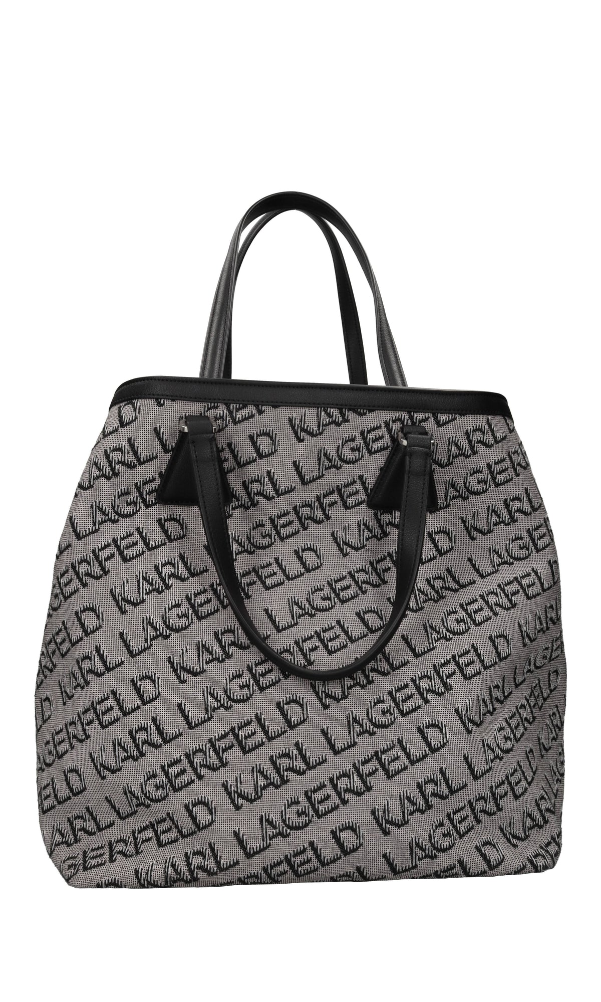 Borsa in tessuto ed ecopelle 
