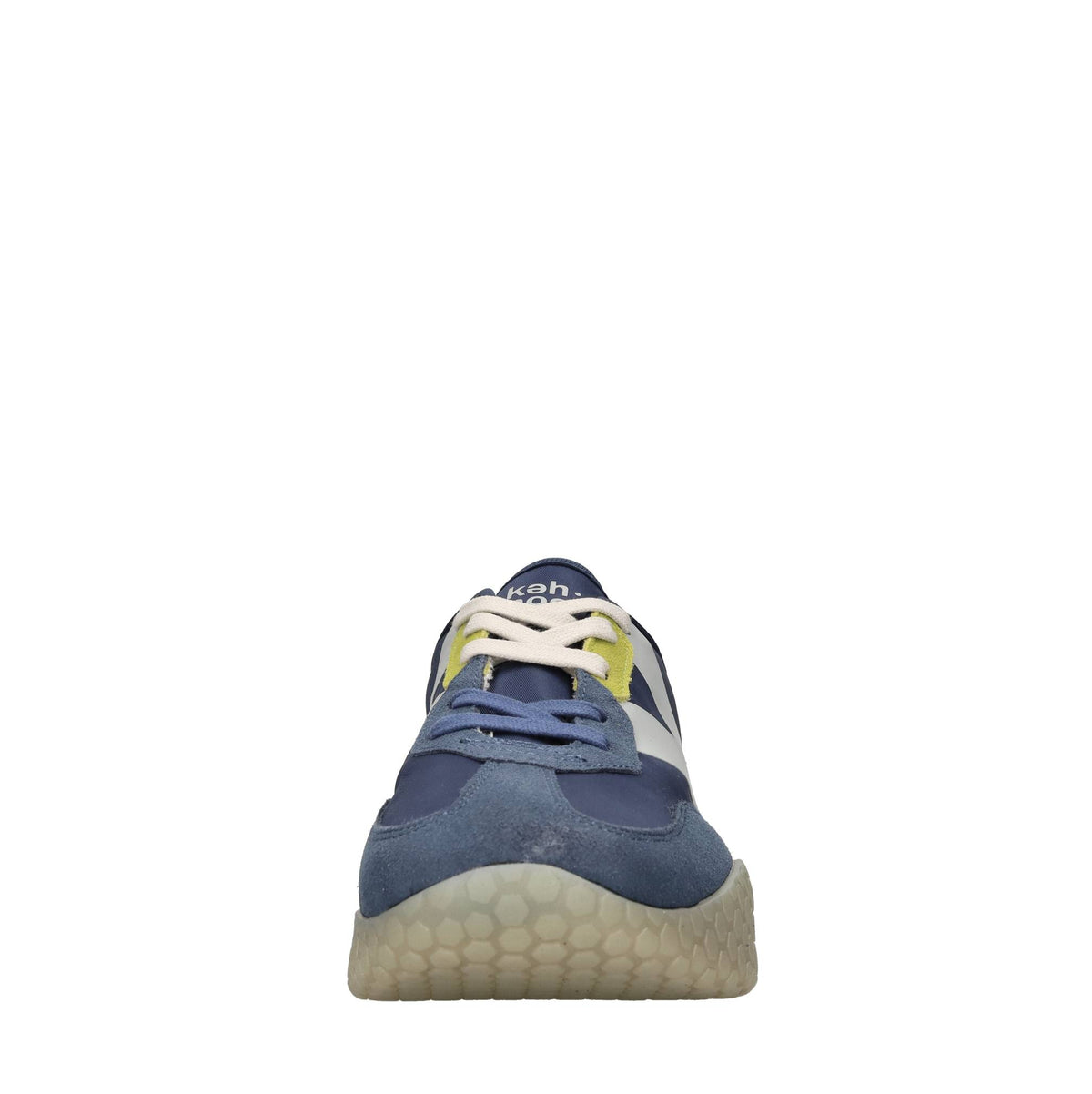 Sneakers in camoscio ecopelle e tessuto 