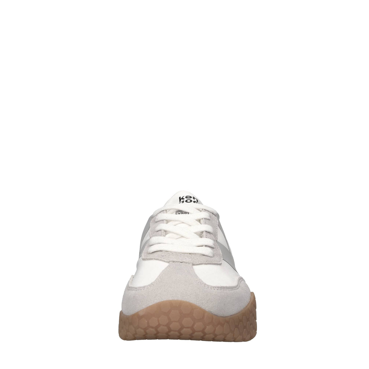 Sneakers in camoscio ecopelle e tessuto 